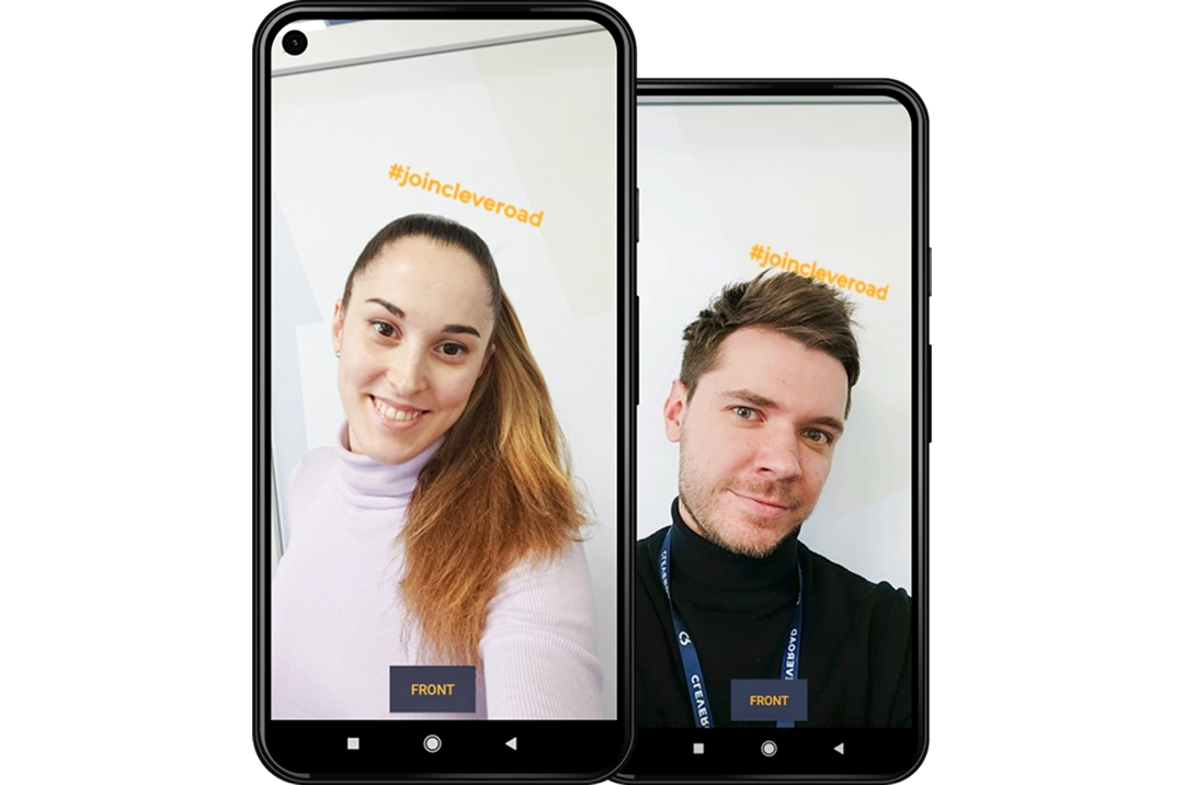 AR Face detection