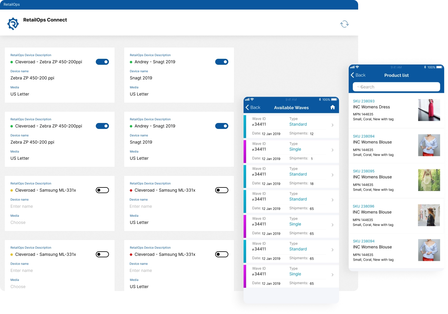 SaaS-Plattform für Retail-Operations