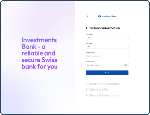 eBanking software system