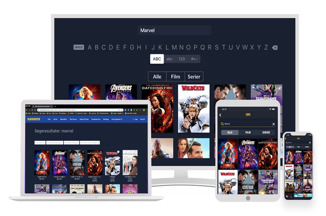 Video-on-Demand-plattform på Tvers av Enheter