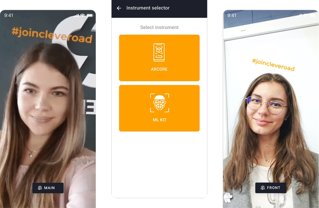 AR Face Detection