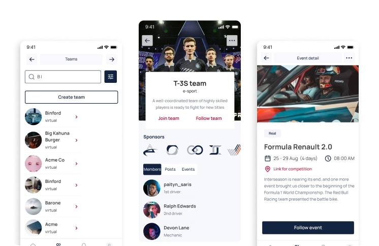 Sport-Social-Media-Netzwerk